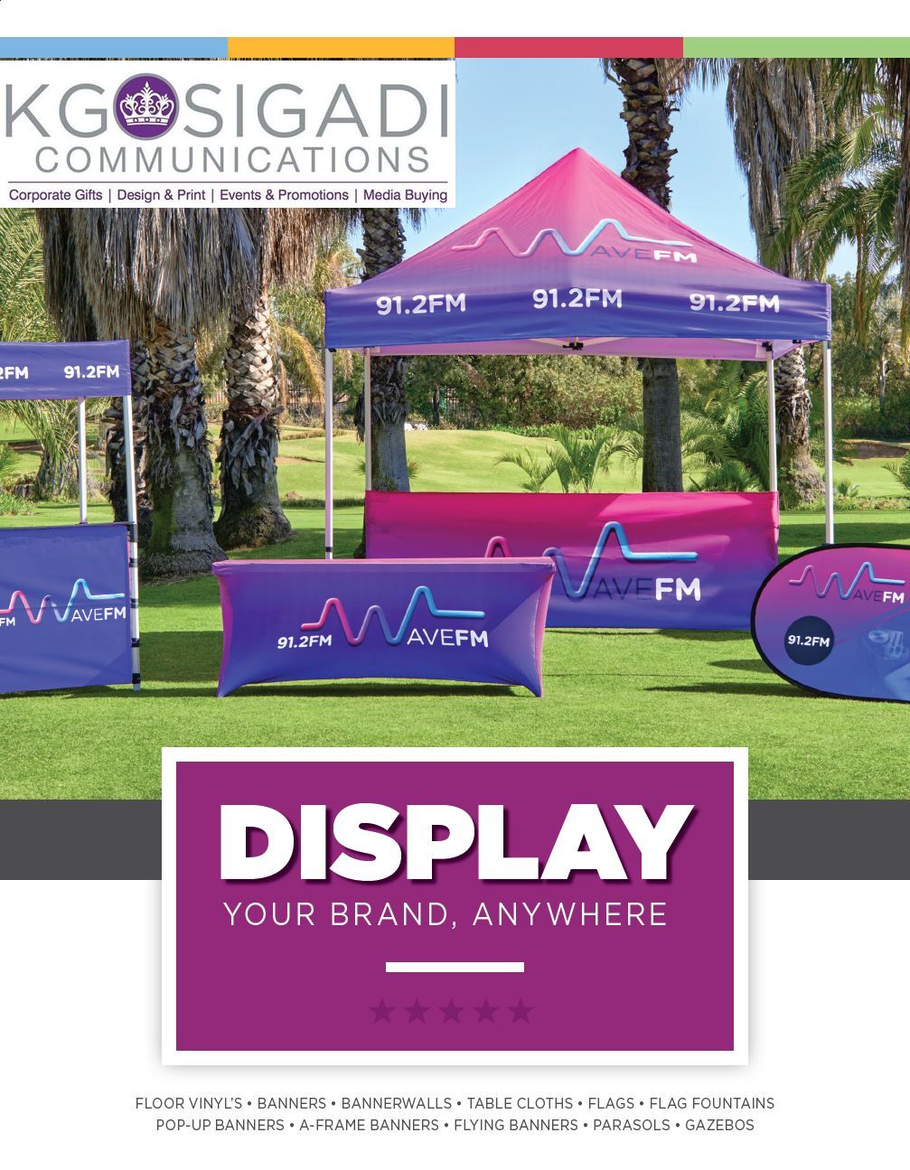 Kgosigadi Communications Display Catalogue