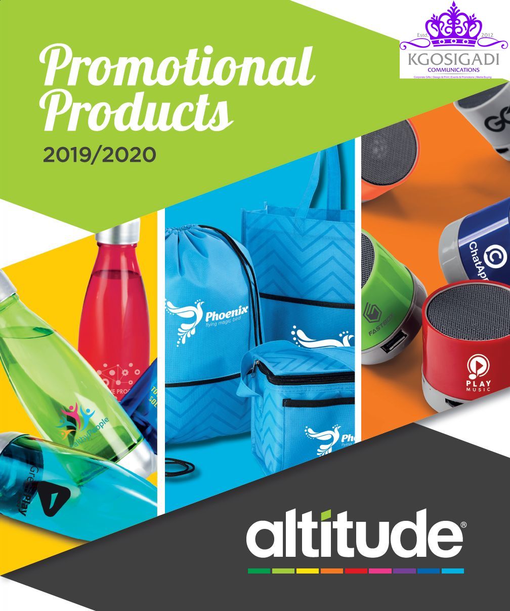 Kgosigadi Communications Promotional Products Catalogue